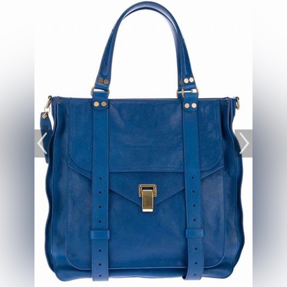 AUTHENTIC PROENZA SCHOULER BLUE TOTE BAG